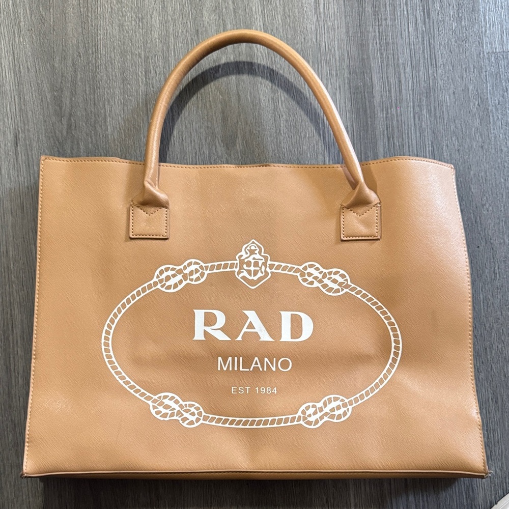 Light Brown Tote Bag